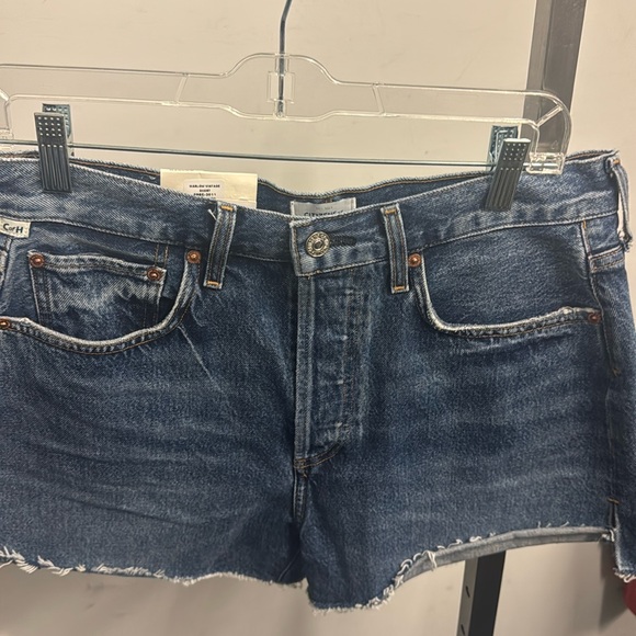 Citizens of Humanity Marlow Hi Rise Short Amaretto - Picture 1 of 2